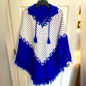 Vintage Knit Poncho